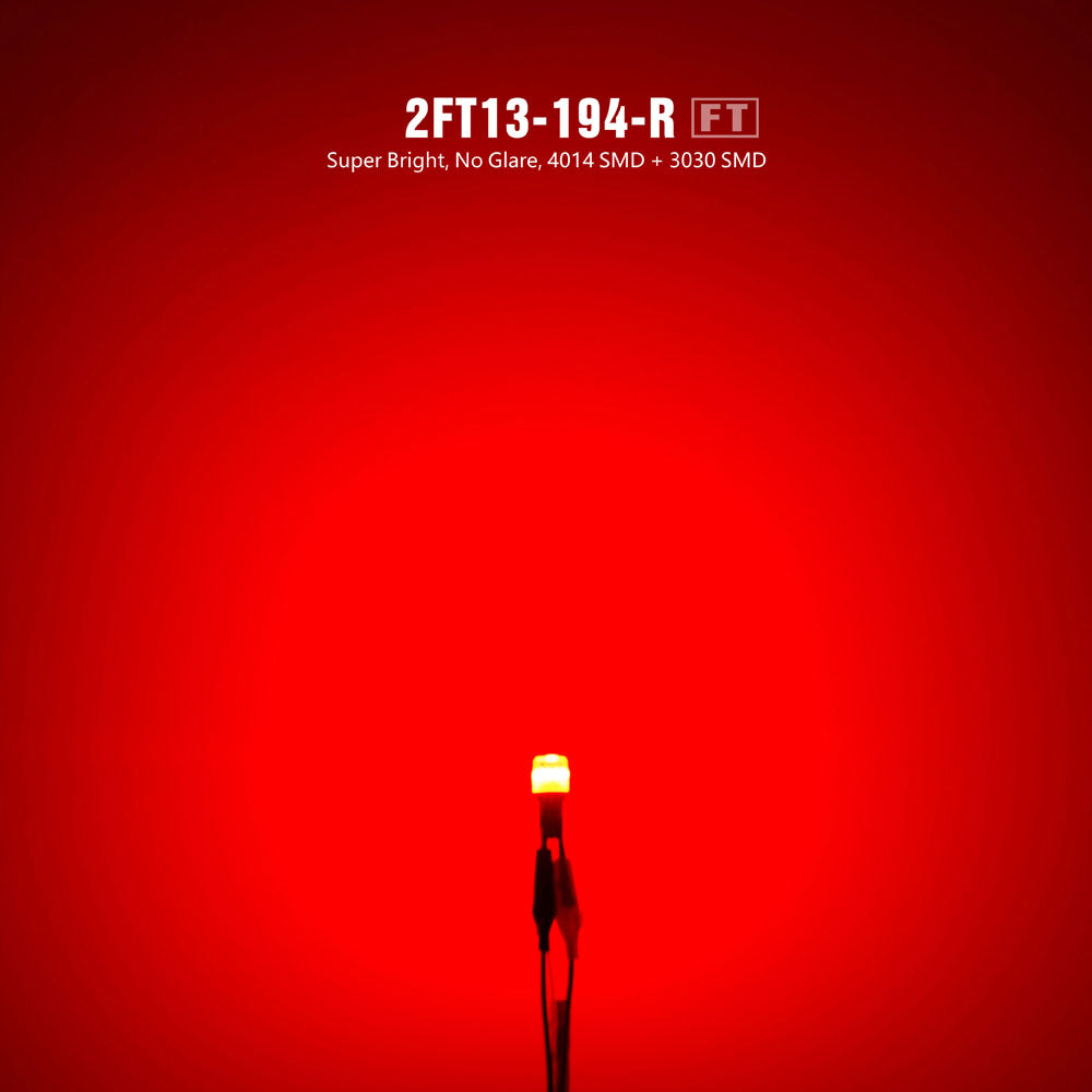 FT Series LED Interior Lights-194 Red